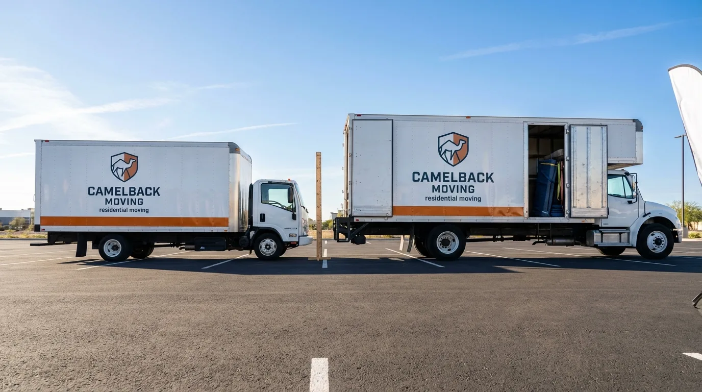 Moving truck size capacity guide in Wernersville